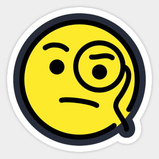 Monocle Emoji Sticker